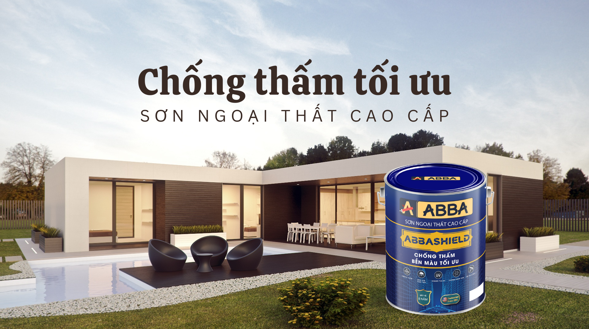 CHống thấm tối ưu ngoại thất ABBA